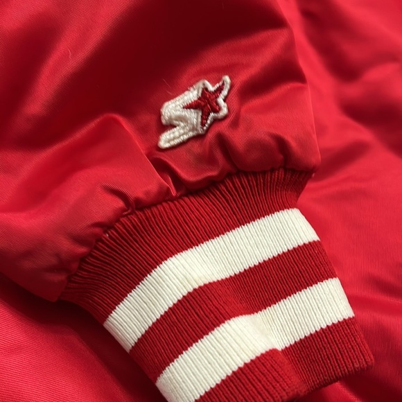 Starter Vintage 80’s Satin University of Maryland Jacket - Picture 9 of 10